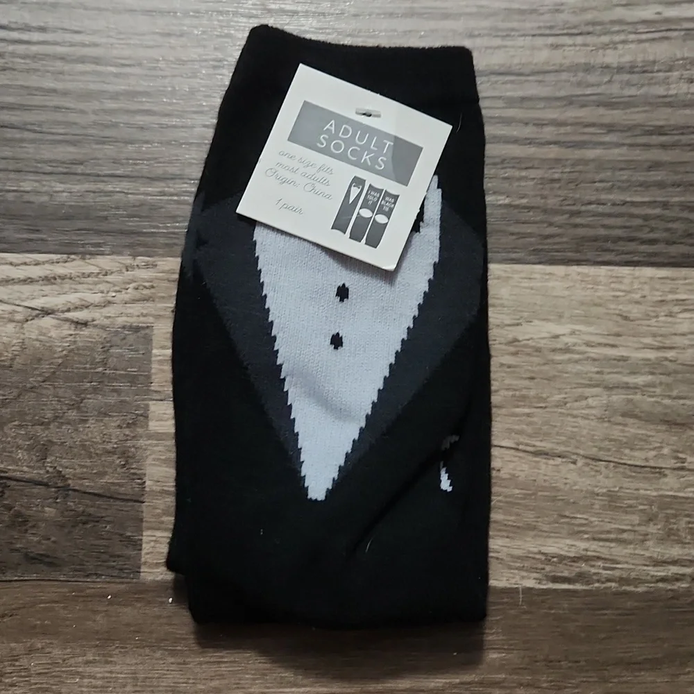 Groom Black/White Socks. Perfect Wedding/Shower Gift! 👰💍 NWT!